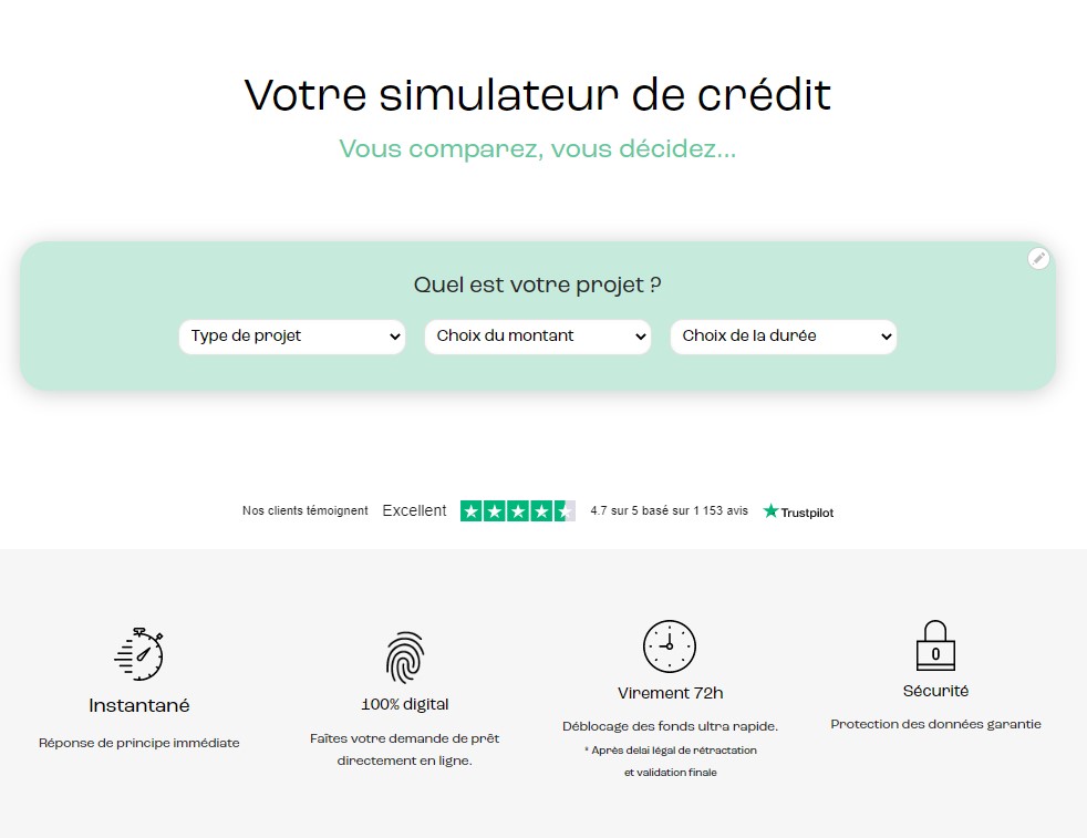 simulation de credit youdge